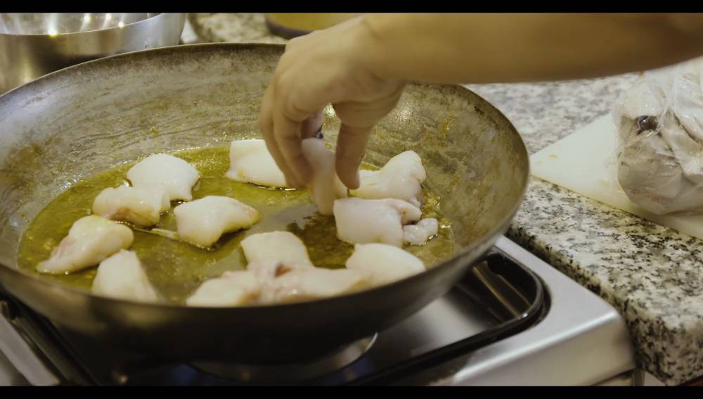 Cómo hacer arroz con suquet de mero