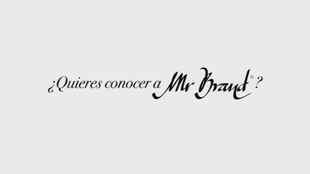 ¿Quieres Conocer a Mr. Brand?