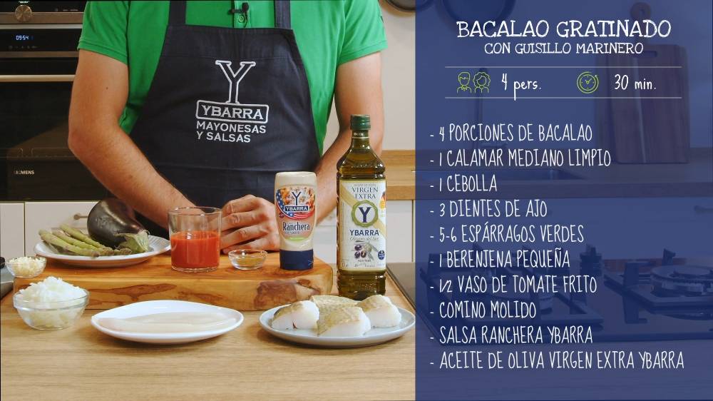 Bacalao gratinado