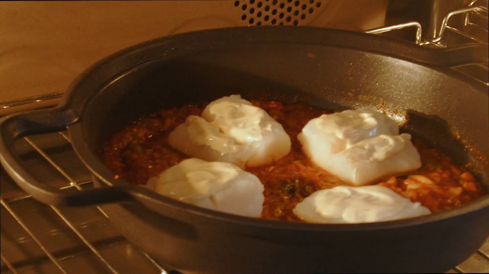 Bacalao gratinado